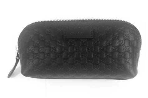 Gucci Cosmetic Case MicroGuccissima Nero 